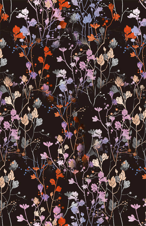 几何植物花纹印花图案服装纺织数码印花花型素材