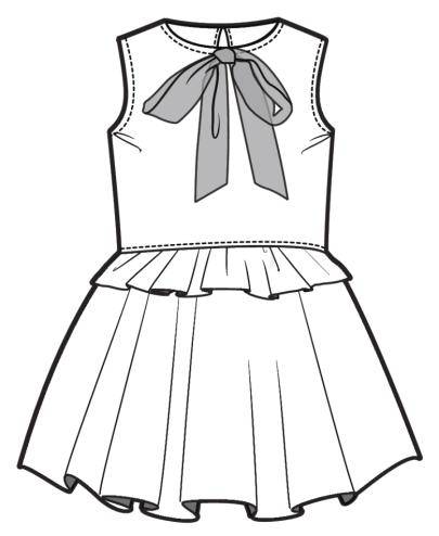 儿童               裙装               设计