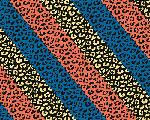 几何豹纹印花图案服装纺织数码印花花型素材