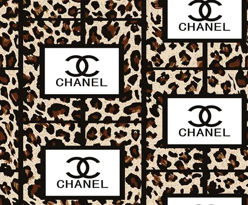 几何豹纹潮牌CHANEL印花图案服装纺织数码印花花型素材