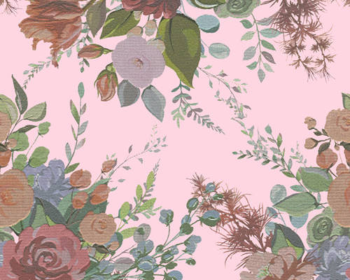 植物花朵玫瑰花印花图案服装纺织数码印花花型素材