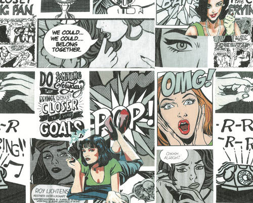 卡通人物字母印花素材服装纺织数码印花花型素材