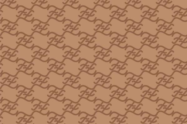 几何波浪线条字母F印花图案服装纺织数码印花花型素材