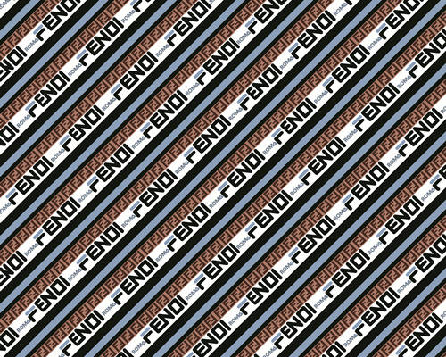 几何图案字母FENDI拼接印花图案服装纺织数码印花花型素材
