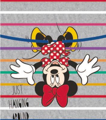 卡通动漫米奇彩色条子印花图案服装裁片T恤卫衣烫图印花花型素材