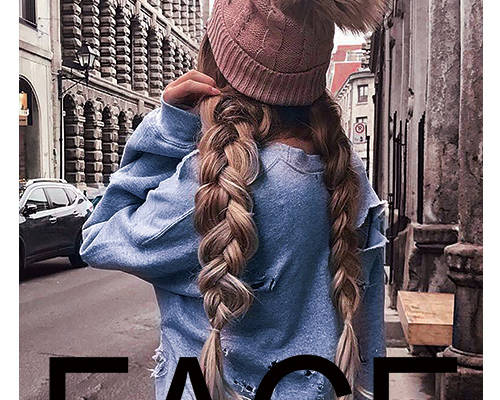 人物背景粉色帽子字母印花图案服装裁片T恤卫衣烫图印花花型素材