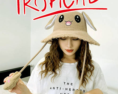 美女人物字母印花图案服装裁片T恤卫衣烫图印花花型素材