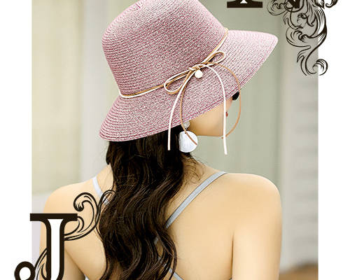 美女人物帽子字母印花图案服装裁片T恤卫衣烫图印花花型素材