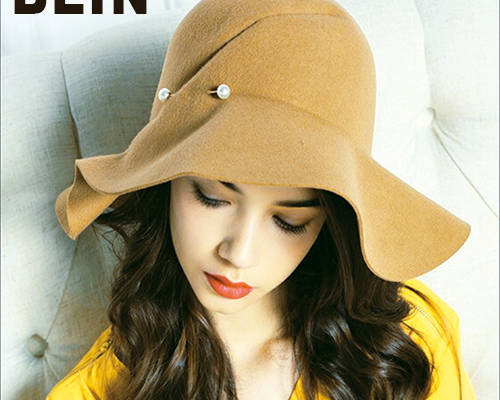 女孩人物帽子印花图案服装裁片T恤卫衣烫图印花花型素材