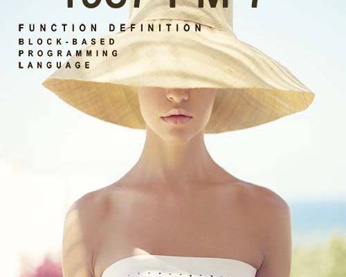 女孩人物字母印花图案服装裁片T恤卫衣烫图印花花型素材