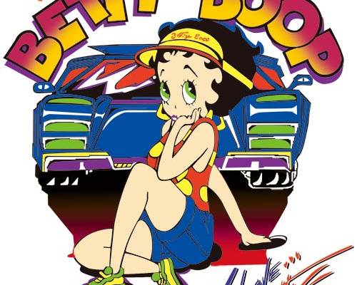 卡通动漫人物字母印花图案服装裁片T恤卫衣烫图印花花型素材