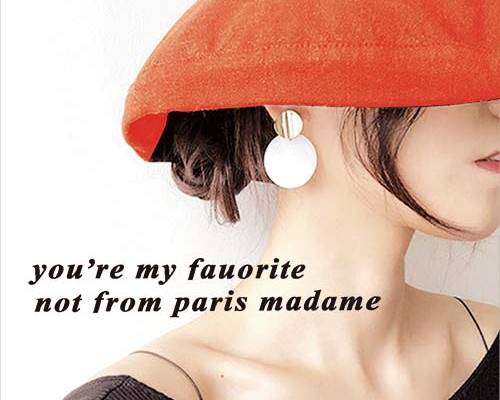 帽子美女字母印花图案服装裁片T恤卫衣烫图印花花型素材