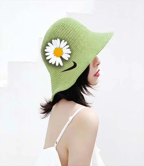 美女人物字母印花图案服装裁片T恤卫衣烫图印花花型素材