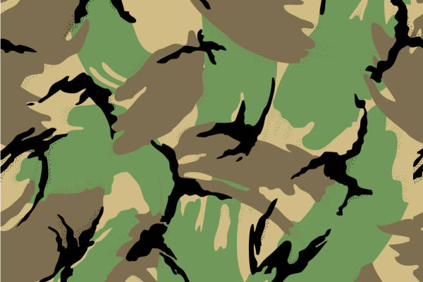 迷彩印花图案服装纺织数码印花花型素材