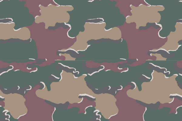 迷彩印花图案服装纺织数码印花花型素材