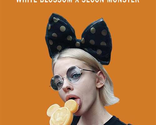 人物棒棒糖字母印花服装裁片T恤烫图印花花型素材