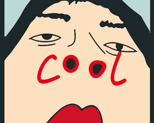 搞笑卡通人物字母印花服装裁片T恤卫衣烫图印花花型素材