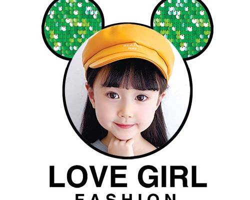 儿童人物米奇字母印花服装裁片T恤卫衣烫图印花花型素材