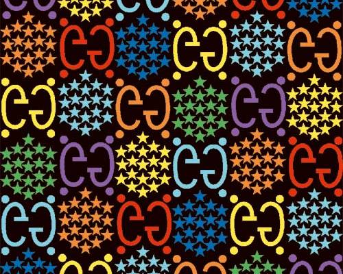 几何星星潮牌印花图案服装纺织数码印花花型素材