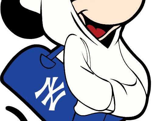 迪士尼米奇潮牌印花图案服装裁片T恤卫衣烫图印花花型素材