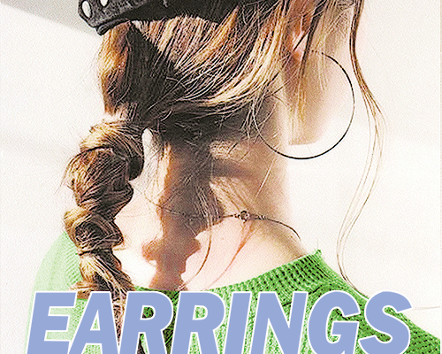 美女人物字母印花图案服装裁片T恤卫衣烫图印花花型素材