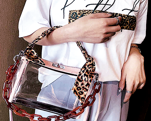 美女人物箱包印花服装裁片T恤卫衣烫图印花花型素材