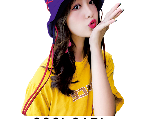 美女人物字母潮牌印花服装裁片T恤卫衣烫图印花花型素材