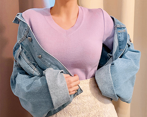 美女人物字母印花图案服装裁片T恤卫衣烫图印花花型素材