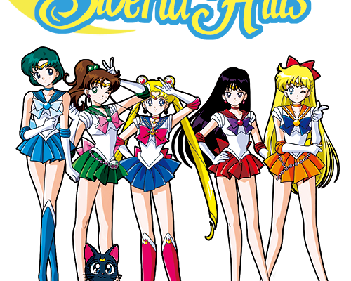 卡通动漫美少女战士印花图案服装裁片T恤卫衣烫图印花花型素材