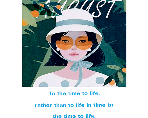 卡通漫画女士图案字母印花服装裁片T恤卫衣烫图印花花型素材