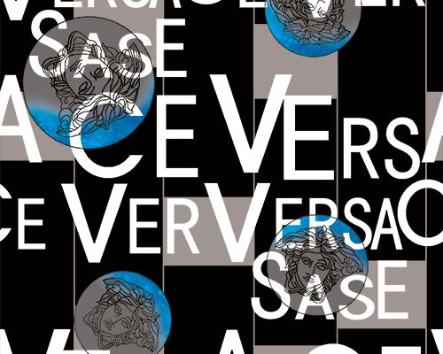 潮牌Versace印花图案服装纺织数码印花花型素材