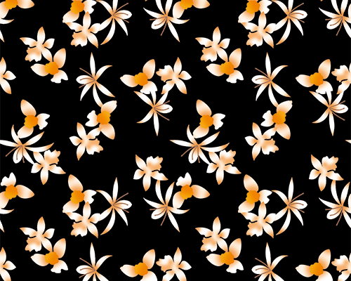 植物花朵印花图案服装纺织数码印花花型素材