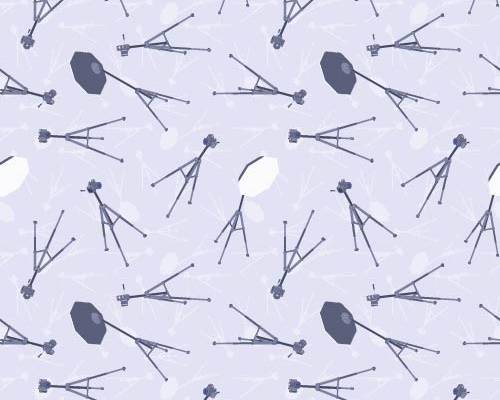 几何图案三脚架摄影灯印花图案服装纺织数码印花花型素材