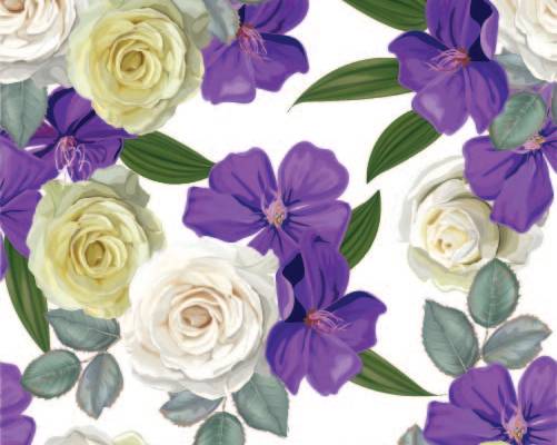 植物花朵印花图案服装纺织数码印花花型素材