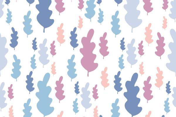 几何图案叶子印花服装纺织数码印花花型素材