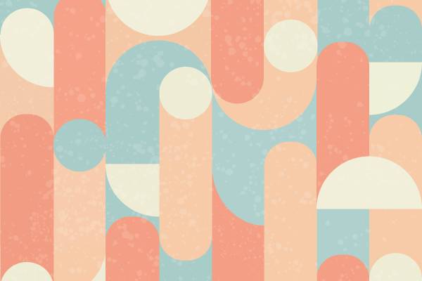 几何图案圆形印花服装纺织数码印花花型素材