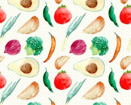 水果印花图案服装纺织数码印花花型素材