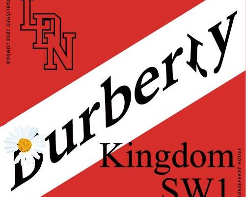 字母BURBERLY小皱菊潮牌印花图案服装裁片T恤卫衣烫图印花花型素材