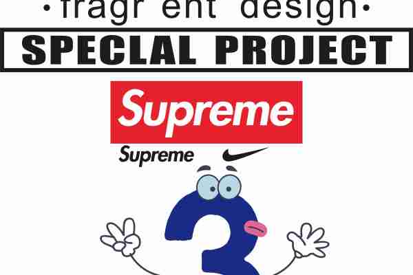 字母Supreme潮牌闪电印花图案服装裁片T恤卫衣烫图印花花型素材