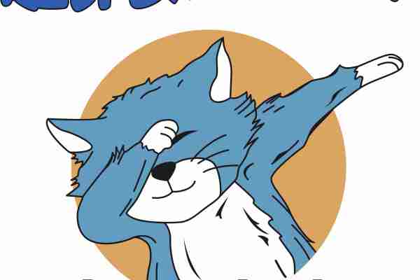 动物猫咪字母Just do it潮牌印花服装裁片T恤卫衣烫图印花花型素材