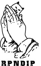 手掌猫咪字母潮牌印花图案服装裁片T恤卫衣烫图印花花型素材