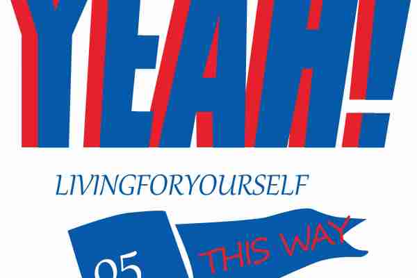 字母YEAH潮牌印花服装裁片T恤卫衣烫图印花花型素材