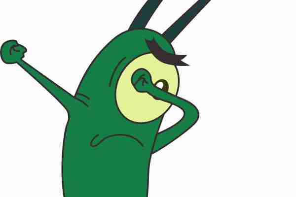 卡通动漫痞老板印花图案服装裁片T恤卫衣烫图印花花型素材