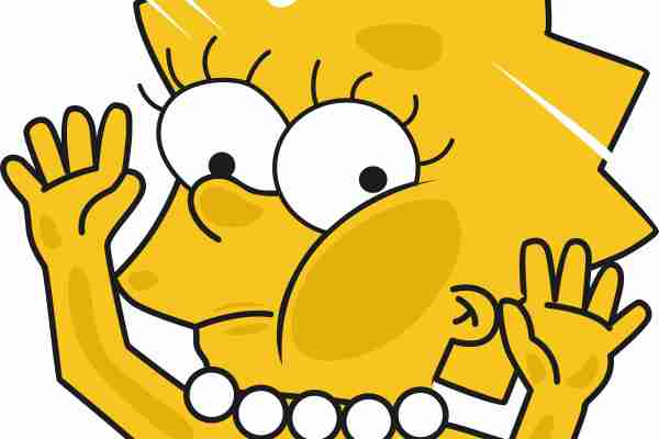 卡通动漫辛普森潮牌印花图案服装裁片T恤卫衣烫图印花花型素材