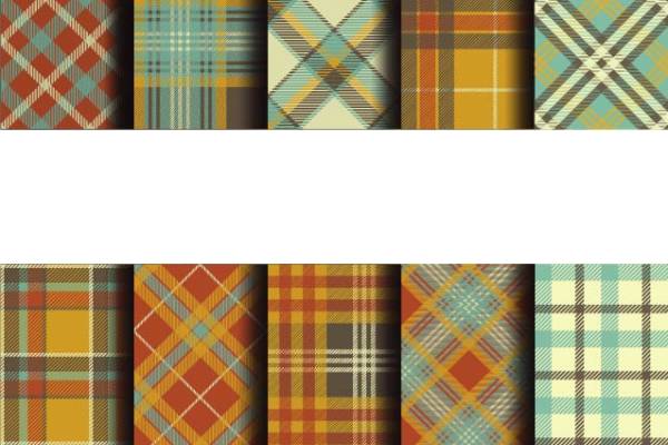 几何格子印花图案服装纺织数码印花花型素材