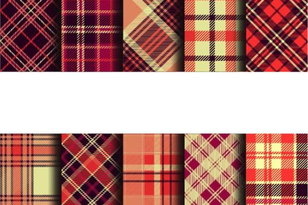 几何格子印花图案服装纺织数码印花花型素材