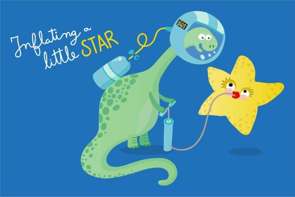 卡通动物恐龙字母印花服装裁片T恤卫衣烫图印花花型素材