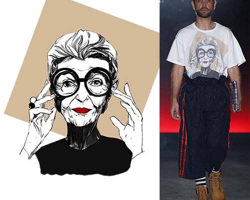 卡通人物印花图案服装裁片T恤卫衣烫图印花花型素材