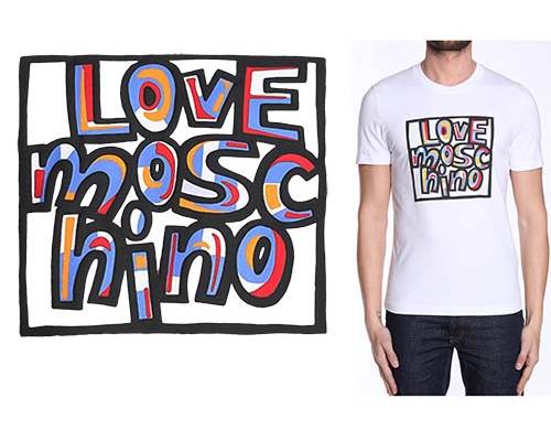 多彩字母潮牌印花图案服装裁片T恤卫衣烫图印花花型素材