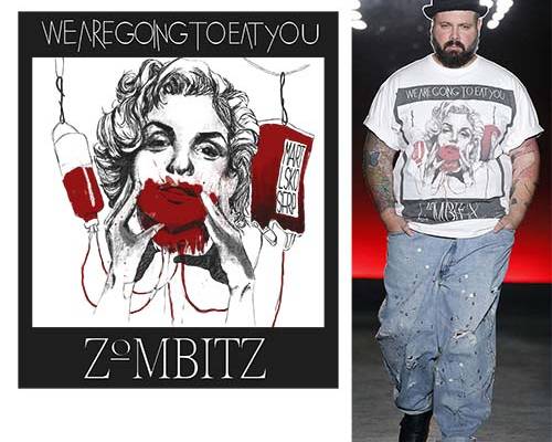 人物字母潮牌印花图案服装裁片T恤卫衣烫图印花花型素材